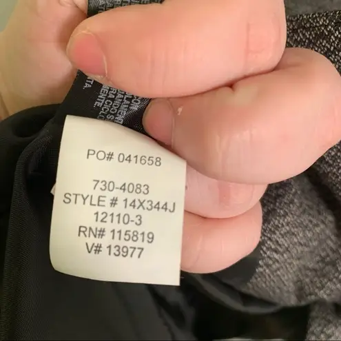 East 5th 4 Button Blazer Charcoal Gray Stretch