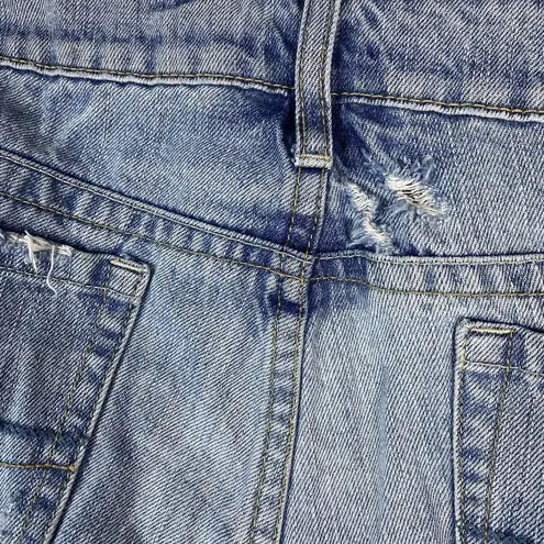 American Eagle  Womens Cropped Jeans AE Artist Size 10 Regular Distressed Y2K‎