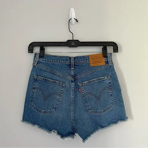 Levi's Premium Ribcage Button Fly Jean Shorts