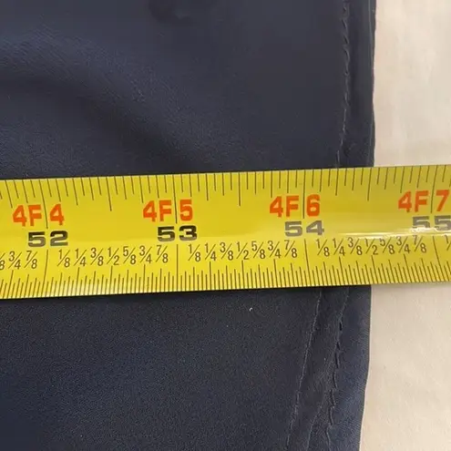 Morilee Madeline Gardner Navy Blue Gown Womens 2 High Halter Chiffon A