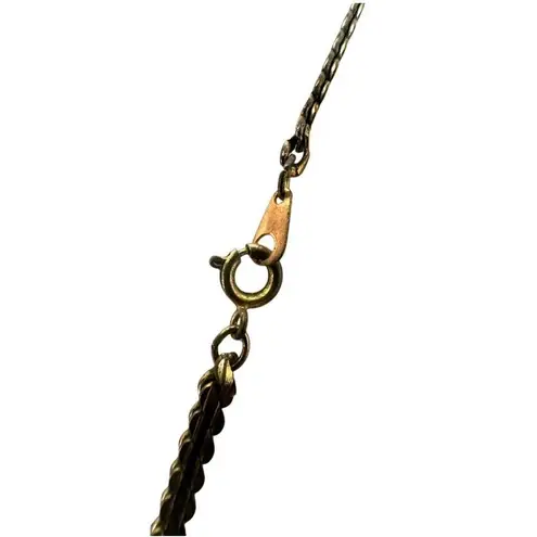 Vintage Religious & Athletic Medal Necklace – Sacred Heart & Torchbearer Pendant