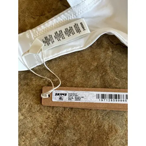 SKIMS Wireless Form Pushup Bra Marble Size 34DDDD
