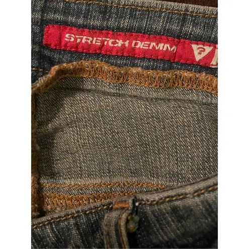 Guess Vtg Y2K  Faded Distressed Stretch Jeans Sz 28