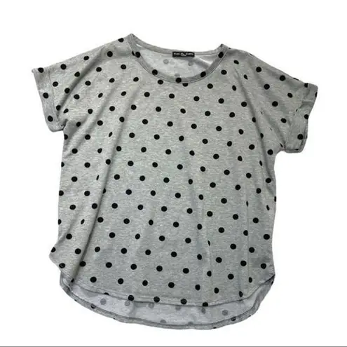 Kim & Cami Polka Dot Short Sleeve T