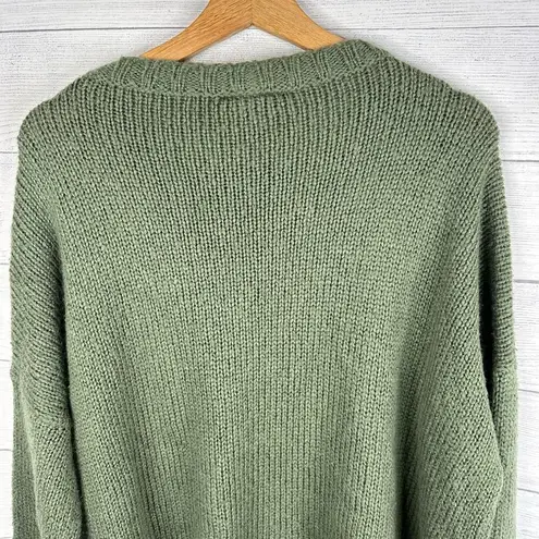 Wooden Ships  Womens Small Medium Ansel Crew Lightweight Mohair Wool Sweater