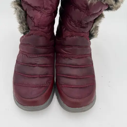 The North Face  ThermoBall Microbaffle Bootsie II Quilted Faux Fur Ankle Size 9