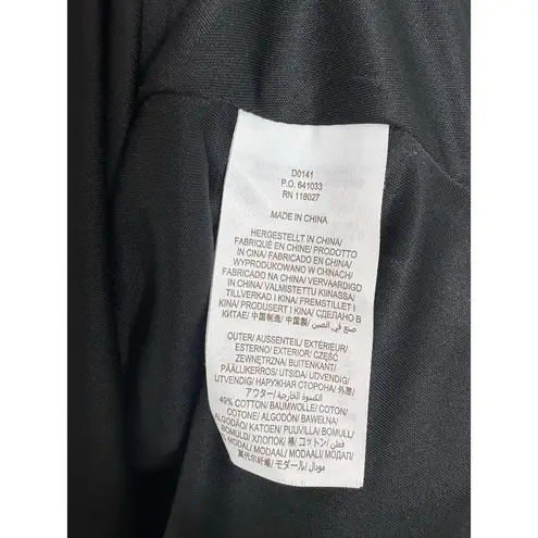 Boden Blossom Pome Fit and Flare Jersey Dress Floral Black Size 12 Preppy Boho