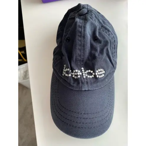 Bebe  Y2K Vintage Rhinestone Baseball Hat