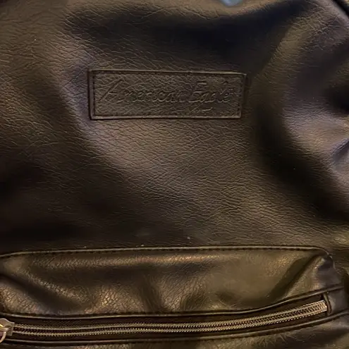 American Eagle  Vinyl (leather look) backpack