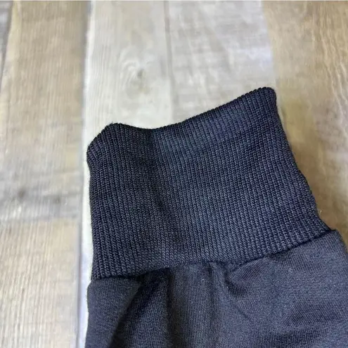 Missky Small Black 1/2 Zippered Front Long Sleeve Jacket/Shacket/Shirt P…