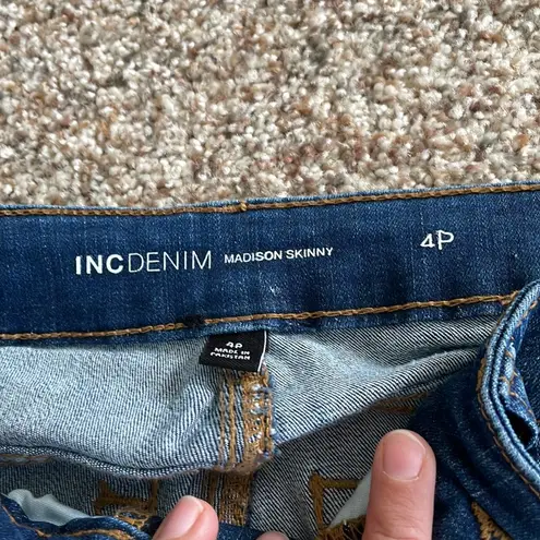 INC Womens 28x28 Madison skinny jean medium blue wash