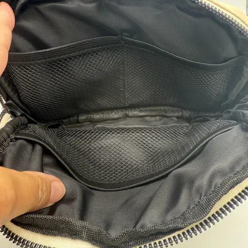 Kappa Kappa Gamma Sorority Crossbody Sling Belt Bag Fanny Pack Off White Cream