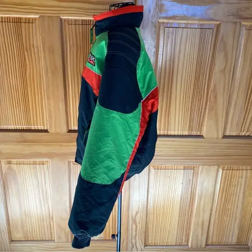 Vintage Arctic Cat Snowmobile Women's ZL Short Jacket Size Large Black