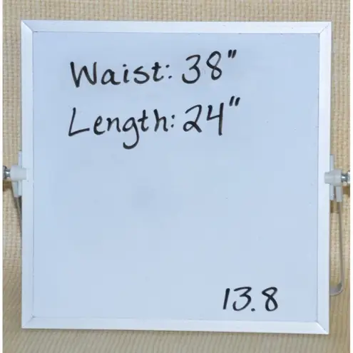 Marc New York Andrew Marc Skirt Pencil Faux Leather Suede Brown Size XL Career