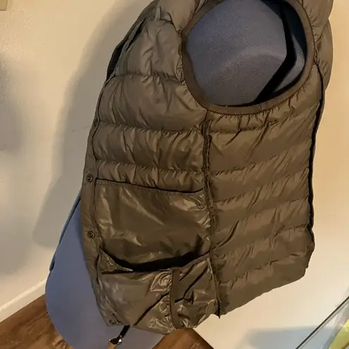 MUJI Collarless Down Vest Packable Lightweight Anti
