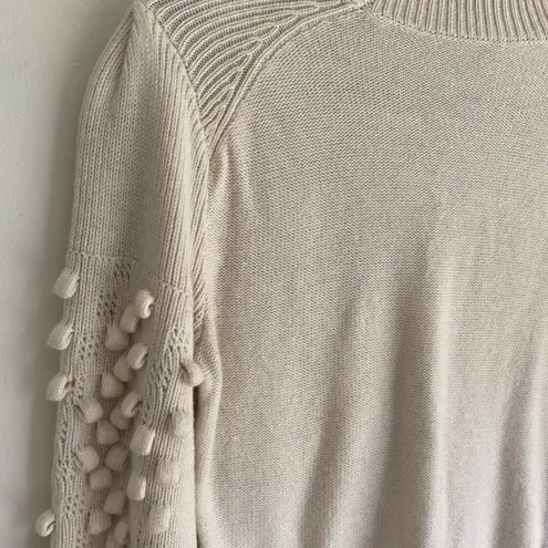 BCBGMAXAZRIA Merino Wool Blend Mock Neck Sweater