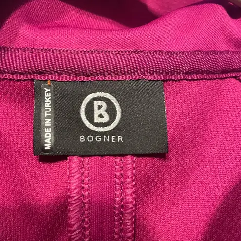 Bogner Women's Mid Layer Jacket in Magenta and Orange Small Pink