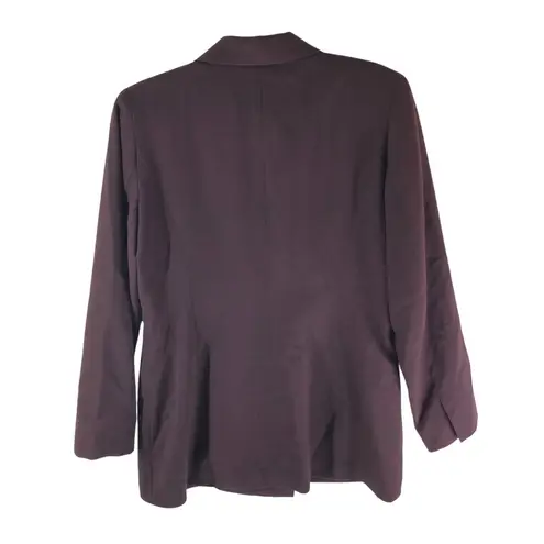 Brooks Brothers Womens Vintage Blazer Double Breasted Wool Purple 8
