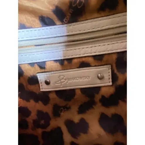 B Makowsky B. makowsky Yellow Leather Shoulder/ Handbag