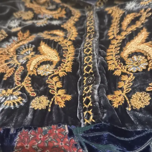 Johnny Was Bouquet Velvet Burnout Gweneth Dress NWT