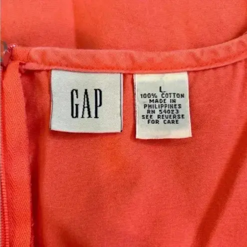 Gap  orange mini dress in size large