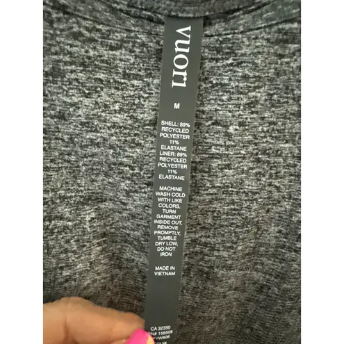 Vuori Halo Essential Midi Dress Heather Grey Size Medium