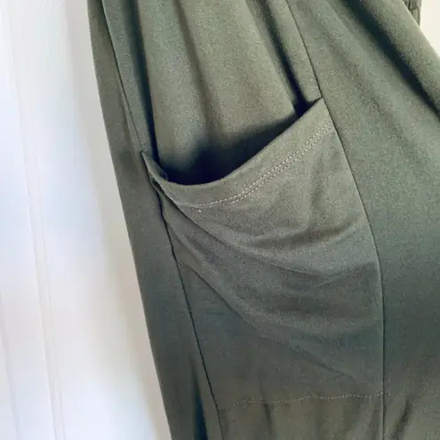 NWT 205 Collins by Forever 21 Hunter Green Military Style Romper/Jumpsuit | XL