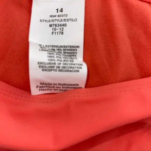 ISLAND ESCAPE BRIGHT SHAPER BIKINI BOTTOM SIZE 14