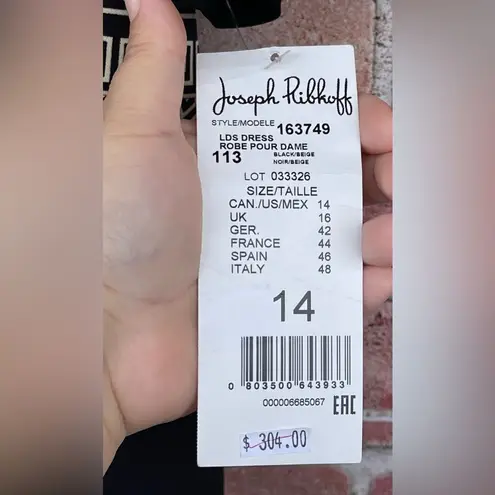 Joseph Ribkoff Geometric Pattern Dress size 14