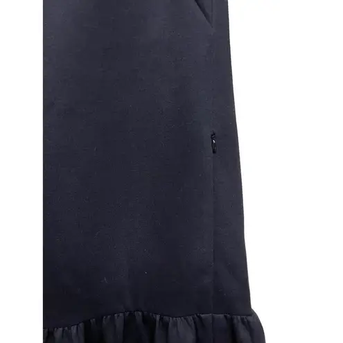 Akris Punto Sleeveless Ruffled Hem Dress Black Women’s Size 10