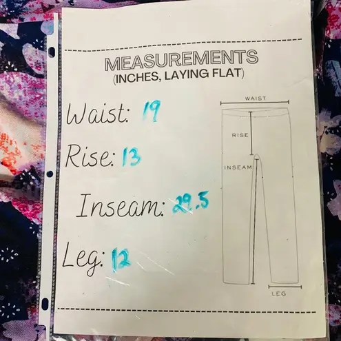 Dana Buchman XL Wide Leg Pull-On Pants Floral Print Lounge Travelwear Flowy Chic