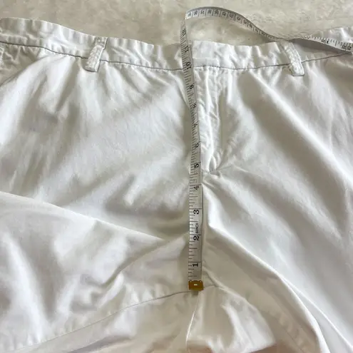 Gap Outlet Straight Leg Chino Pants Womens Size 20 White Flat Front High Rise