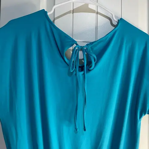 Zenana Outfitters Outfitters Blue Jumpsuit with Soft Fabric and Elastic Waist