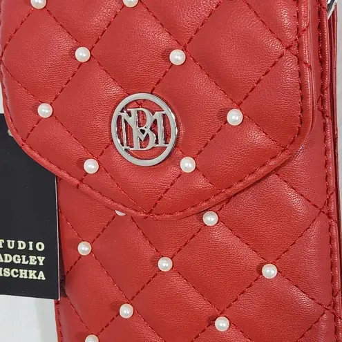 Badgley Mischka  Red Crossbody Bag NWT Phone Case Bag Christmas Gift