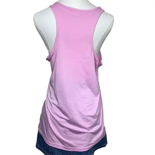 Real Essentials Women’s Pink Tank Top Size XL Stretch Polyester Spandex Activewe