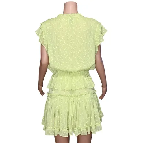 Sézane MISA LOS ANGELES Lilian Mini Drews, Honeydew Clip Dot, Large