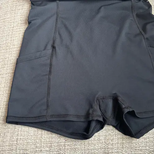 Alo Airlift Double Trouble Tennis Dress Sz XS Black