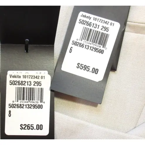 Hugo Boss NWT BOSS Jakely Blazer 6 Vekita Skirt 8 Wool Blend 2-Piece Suit 6/8