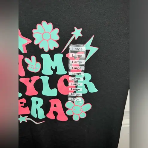 “In My Taylor Era” Black Graphic T