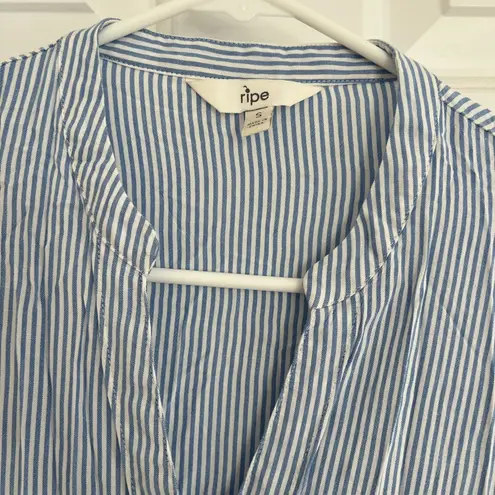 Ripe Maternity Small Sam Stripe Nursing Dress