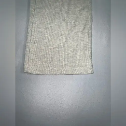 Monrow Women’s Wide Leg Ribbed Knit Pants w/Patch Style Pockets & Zipper