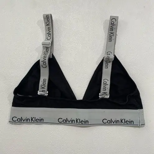 Calvin Klein  Black Triangle Bralette | Size M