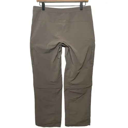 Mountain Hardwear NWT  Yuma Convertible Pants - Women's Brown Nylon Size 8