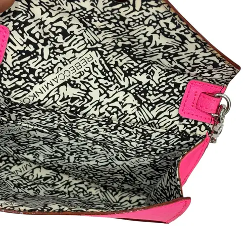 Rebecca Minkoff Pink Studded mini wallet chain crossbody Chain Bag