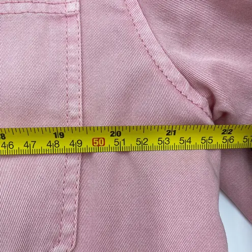 Cinq à Sept Cinq a Sept Studded Julia Jacket Shacket Pink Denim Western