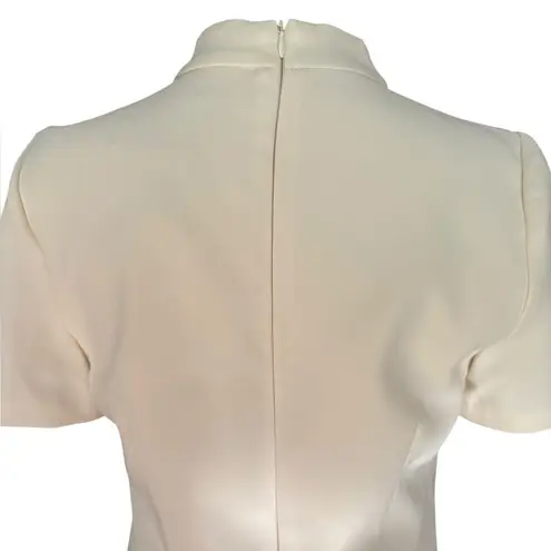 Gal Meets Glam Cream Jumpsuit Pantsuit Womens Size 4 New With Tags