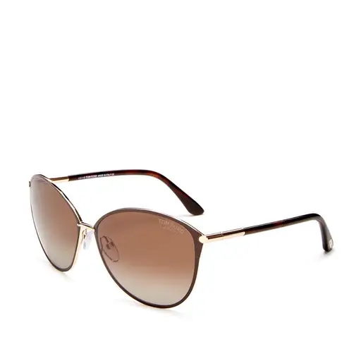 Tom Ford Penelope Sunglasses in Luxe Brown - trending color! 🤎🐻🤎