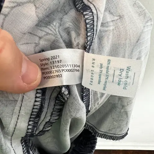 Marine layer - Re-Spun Allison Pant Navy Floral Casual Pull On Travel