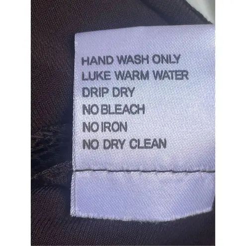 Misook NWT Dark Brown Open Front Snake Print Cardigan S