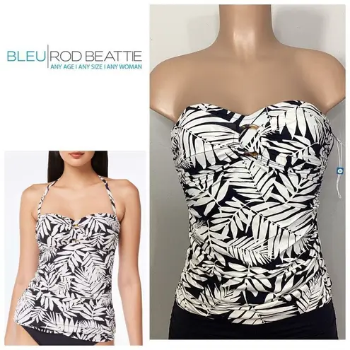 Bleu Rod Beattie New. fern tankini top. Size 8. Retails $91